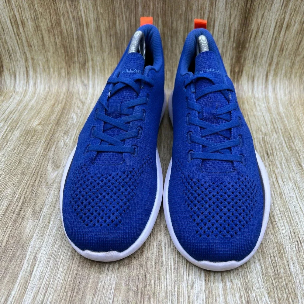 Peter‎ Millar Hyperlight Glide Men's Size 8 Cobalt Blue Knit Sneakers MS20EF03